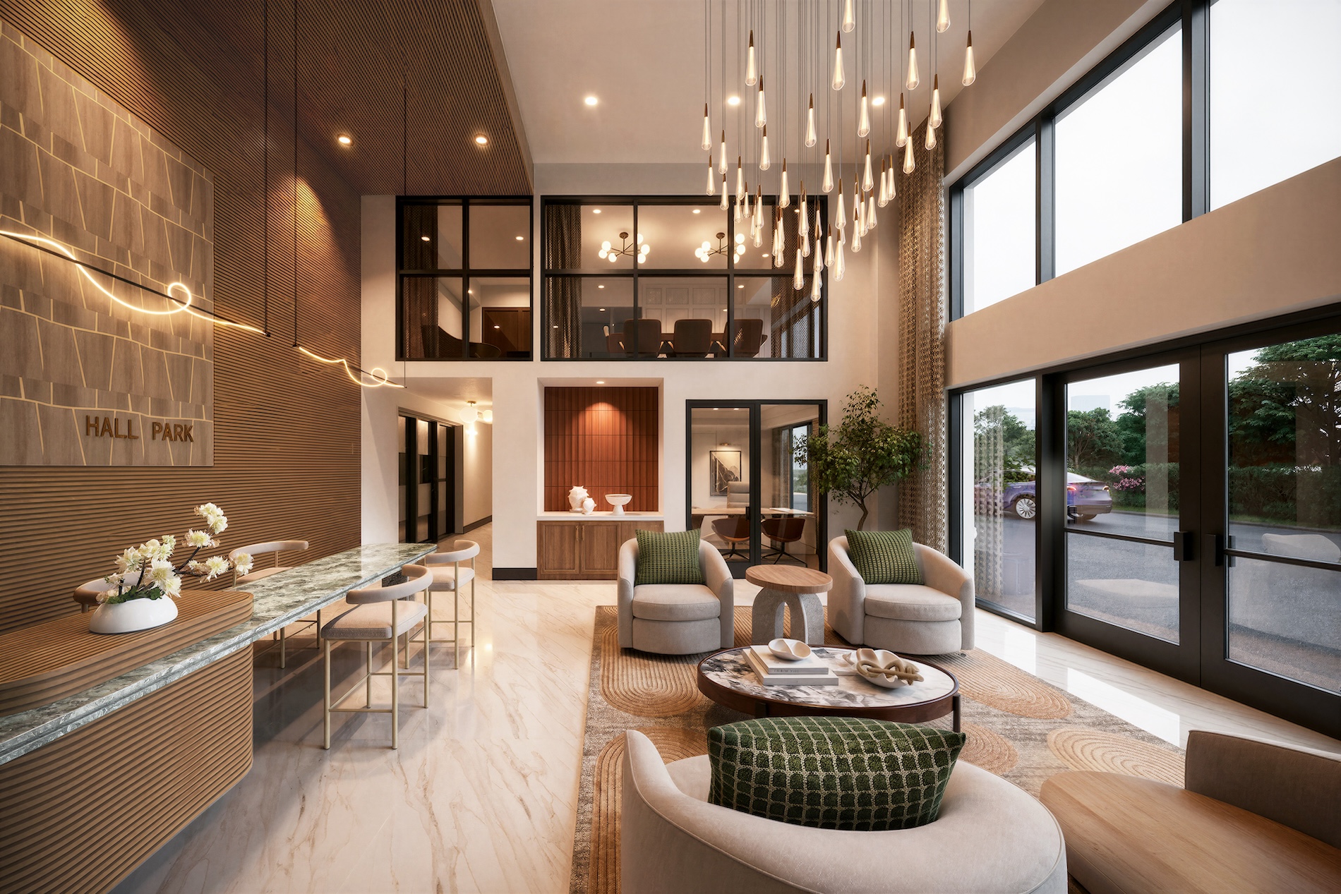 Terra residences lobby